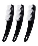 3 Pack Hand Nail Cleaning Brushes Set - Soft and Stiff Bristles Scrubber Tools for Men and Women - Handle Grip Fingernail Brush for Toes and Nails Cleaner - Black - Buy Online on GoSupps.com