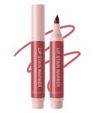 Lip Stain Marker Pen-1Pcs Rose Pink Hydrating Lip Stain Liquid Lip Liner Pencil Matte Color Look Longlasting Waterproof Smudgeproof Natural Finish Precise Chisel Tip Smooth Makeup Gift for Women-03 03# - Buy Online on GoSupps.com