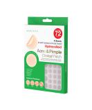 K-Beauty Acne Care Hydrocolloid Patches - 100% Hydrocolloid Pimple Healing Spot Treatment for Clear Skin - Buy Online on GoSupps.com