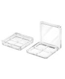 Beaupretty Empty Eyeshadow Palette - 2Pcs Makeup Tray for Eye Shadow Pigments | Ideal for Women & Girls - Buy Online on GoSupps.com