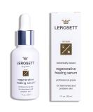 LEROSETT Healing Serum for Acne Scarring  Redness  Breakouts  Irritation  Hydrate  Soothe  Firm  Plump  with Organic Aloe Vera  Collagen  Elastin  Keratin  Vitamin C  Ginseng 1 oz 1 Fl Oz (Pack of 1) - Buy Online on GoSupps.com