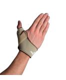 Thermoskin Flexible Thumb Splint - Right Medium Size Beige | Molds to Wrist & Thumb - Best Support & Comfort - Buy Online on GoSupps.com