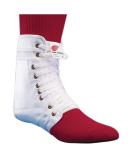 Swede-O Ankle Brace - Medium White Ankle Support | International Shipping Available - Buy Online on GoSupps.com
