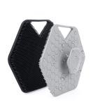 Silicone Exfoliating Body Scrubber Set - Easy Cleaning & Exfoliation, Shower Brush for All Skin Types (2pcs) - Buy Online on GoSupps.com