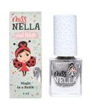 Miss Nella Shooting Star Peel-Off Nail Polish for Kids | Non-Toxic Water-Based Silver Glitter | Safe & Odorless - Buy Online on GoSupps.com
