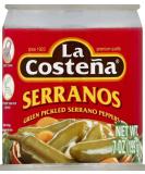 La Costena Pepper Serrano 7 oz - Authentic Mexican Spicy Flavor | Buy Online - Buy Online on GoSupps.com