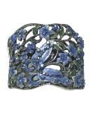 Crystal Butterfly Hair Holder Barrette - Stunning Ponytail Accessory for Women and Girls - YY86900-4sblue - Buy Online on GoSupps.com