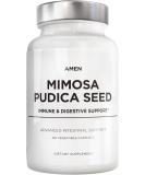 Organic Mimosa Pudica Seed Capsules - 2 Month Supply - Vegan Supplement - Non-GMO - 120 Capsules - Buy Online on GoSupps.com
