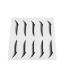 Silver Glitter Winged Eyeliner Stickers - Waterproof & Self Adhesive for Women's Makeup at Weddings & Parties - Buy Online on GoSupps.com