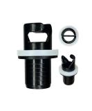 Black Dog SUP Halkey-Roberts HR Air Valve Adapter for Inflatable Boats - Foot Pump Hose Adapter - Buy Online on GoSupps.com