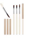JASSINS Nail Clean Up Brushes - 3PCS Professional Gel Nail Polish Remover Tools for DIY Manicure & Cuticle Cleanup - Buy Online on GoSupps.com