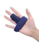 Adjustable Trigger Finger Splint Brace for Right/Left Hand - Stabilizing Support for Sprains, Pain Relief, Mallet Injury, Arthritis - Blue - Buy Online on GoSupps.com
