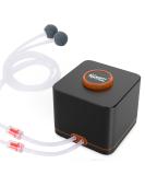 Hygger Extremely Quiet Aquarium Air Pump 11W - Dual Outlets Adjustable Oxygen Pump for Tanks Up to 2200L - Buy Online on GoSupps.com