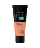 Maybelline Fit Me Matte & Poreless Foundation 330 Toffee 30ml - Pack of 1 - Buy Online on GoSupps.com