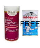 General Purpose Bread Improver 100g And (FREE Saf - Levure Yeast 125G) | Bakers Street | Dough Conditioner Enhancer | ough conditioner improving agent | For Bread and Cake Making - Buy Online on GoSupps.com