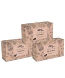 Mirah Belle Organic Goat Milk Cinnamon Soap Bar - 3x125g for Oily Infection-Prone Skin | SLS Paraben GMO-Free - 375g - Buy Online on GoSupps.com