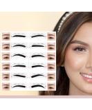 12 Style/Shape Self-Adhesive Eyebrows Stencil - 26 Pcs. Per Pad for Perfect Eyebrow Shaping - Buy Online on GoSupps.com