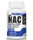 NAC 600mg - N-Acetyl L-Cysteine Supplement | 30 Capsules for Health & Wellness - International Shipping Available - Buy Online on GoSupps.com