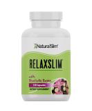 Naturalslim Relaxslim: Metabolism & Appetite Control + Stress & Fat Support - Adaptogen Supplements with Rhodiola Rosea & Ashwagandha - 120 Capsules - Buy Online on GoSupps.com
