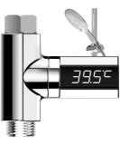 YOHAPPY Digital Shower Thermometer - LED Display - 360 Degree Rotatable - Anti-Leaking - Baby Shower Temperature Monitor - Buy Online on GoSupps.com
