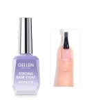 Shop Gellen Gel Base Coat 18ml - Strong Soak Off UV Cured Nail Polish for Salon Quality Results - E-No-Sanding Formula - Buy Online on GoSupps.com