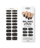 Moyou London Semi Cured Gel Nail Strips 20 Pc - Easy Apply & Remove for Salon-Quality Manicure - Buy 3 Get 1 Free UV Lamp - Buy Online on GoSupps.com