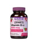Bluebonnet Nutrition Vitamin B12 5000 mcg Chewable Tablets - Vegan Raspberry Flavored, Soy-Free, Gluten-Free, Kosher Certified - 30 Count Pack - Buy Online on GoSupps.com