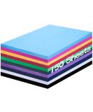 Shindel 150Sheets Heavyweight Construction Paper  10 Colors Premium Cardstock for School Supplies - Buy Online on GoSupps.com