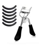 GreenLife Eyelash Curler with 6 Silicone Refill Pads - Professional Makeup Tool for Long-Lasting Curl - Buy Online on GoSupps.com