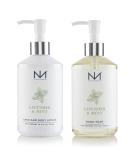 Niven Morgan Lavender & Mint Hand Soap and Lotion Set - Luxurious Moisturizing Gift for All Skin Types | International Shipping Available - Buy Online on GoSupps.com