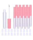 20Pcs 1.3ml Pink Lip Gloss Tubes with Wand - Refillable DIY Lip Gloss Containers - Buy Online on GoSupps.com
