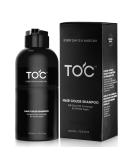 TOC Brown Black Hair Dye Shampoo 3 in 1 - Natural Herbal Hair Color for Gray Hair Root Cover Up Long-lasting Up to 4 Weeks - 200ml for Men & Women - Buy Online on GoSupps.com