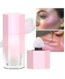 EVPCT Mermaid Pink Highlighter - Iridescent Liquid Glitter for Face & Body | Waterproof & Long Lasting Festival Makeup | 0.21 Fl Oz - Buy Online on GoSupps.com