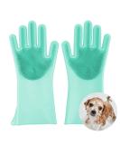 Comfpet Fell Care Gloves for Dog Hair Removal & Cat Grooming | Food-Safe Silicone Bathing & Massage Tool for Pets - Buy Online on GoSupps.com