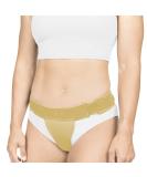 BraceAbility Prolapse Uterus Support Belt for Women - Relieves Dropped Bladder Vulvar Varicosities & Postpartum Pain | Medium Beige - Buy Online on GoSupps.com