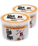 Glob Mops XL Cotton Swabs 2.0  Extra Absorbent Bamboo Cotton Swabs  Cotton Swabs Made With Durable Sticks & Tips Designed For Cleaning Hard To Reach Spots (2-Pack, 600 Total Cotton Buds) - Buy Online on GoSupps.com