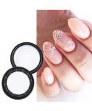 8ml White Spider Gel Nail Polish for UV LED Professional Nail Art - Embossing Pull Wire Spider Gel Lacquer - Buy Online on GoSupps.com