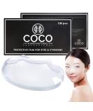 100 PCS Cocohoney Face Film Cover Shields Visors - Disposable Salon Supplies for Microblading, Makeup, Shower, Eyebrows, and Extensions - Buy Online on GoSupps.com