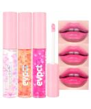 Clear Color Changing PH Tinted Lip Gloss Set for Women Girls - Pink Mood Hydrating Lip Oil Balm Stain Glaze Pack - 3Pcs (1.02 Fl Oz) - Buy Online on GoSupps.com