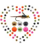 XFISHMAN Brass Beads Heads Assortment 180 Pack - Fly Tying Materials for Fly Fishing Nymph - 2mm - 6 Colors - Buy Online on GoSupps.com