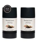 Each & Every 2-Pack Natural Aluminum-Free Deodorant for Sensitive Skin with Essential Oils  Plant-Based Packaging (2.5 Ounce (Pack of 2)) (Sandalwood & Black Pepper) - Buy Online on GoSupps.com
