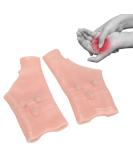 Thumb Wrist Support Brace - 2 Pcs Gel Magnetic Compression Sleeve for Pain Relief Waterproof Hand Gloves for Sprained Joints - Buy Online on GoSupps.com