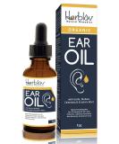 Organic Ear Oil for Infections - Natural Eardrops for Prevention in Kids, Adults, Babies & Dogs - Made in USA - Buy Online on GoSupps.com