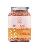 Joint & Muscle Bath Sea Salts 46 Oz (1300g) - w/Essential Oils Lavender & Sage & Rosemary - Natural Bath Sea Salts - Detoxifies - Good for Bath - Relaxation - Body Care - Buy Online on GoSupps.com