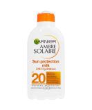 GARNIER Ambre Solaire Sun Protection Milk 200ml - SPF 20 | Buy Online for Effective UV Protection - Buy Online on GoSupps.com