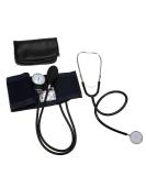 Benkeg Aneroid Blood Pressure Cuff Kit - Upper Arm Stethoscope with Zippered Bag for Adults | International Shipping Available - Buy Online on GoSupps.com