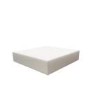 FoamRush Upholstery Foam Cushion High Density (Chair Cushion Square Foam for Dinning Chairs  Wheelchair Seat Cushion Replacement)(2" x 18" x 18") - Buy Online on GoSupps.com