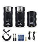 JJC 3-in-1 Wireless Flash Trigger & Shutter Remote Control Kit for Canon EOS Cameras | Two Receivers Included | Replaces Canon RS-60E3 - Buy Online on GoSupps.com