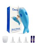 Berrcom Baby Nasal Sucker - Electric Nose Cleaner with 3 Reusable Nozzles for Newborns & Toddlers | International Shipping - Buy Online on GoSupps.com