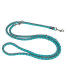 Trixie Dog Leash Cavo V-Line L-XL | 2m 18mm Adjustable Leash for Large Dogs | Ocean/Graphite | Perfect for Outdoor Activities - Buy Online on GoSupps.com